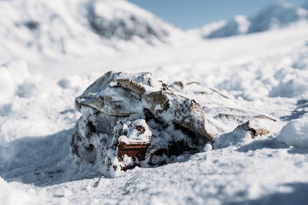 Kamera nalezená po 85 letech byla ukryta v ledovci.