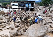 Při sesuvech půdy v Kolumbii zahynulo více než 150 osob