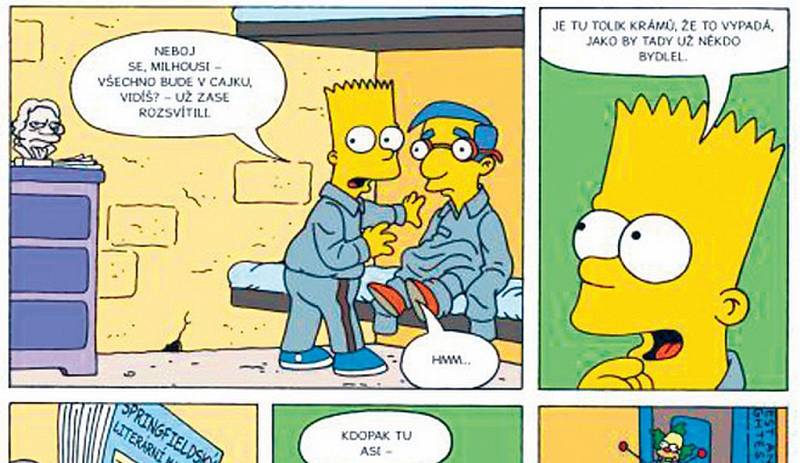 Žlutá síla útočí: Simpsonovi jako komiks