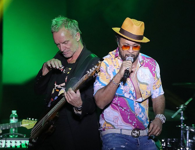 Koncert  - Sting a Shaggy ve Forum Karlín 16.listopadu 2018.