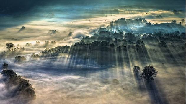 Hlavní cena – Ranní mlha, autorem je Giulio Montini