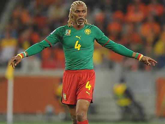 Rigobert Song v dresu kamerunské reprezentace