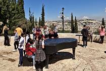 Sherover promenáda a místo pro relax je jedním z turistických lákadel v Jeruzalémě.