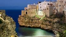 Italské městečko Polignano a Mare