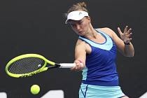 Česká tenistka Barbora Krejčíková na Australian Open.