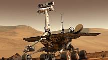 Rover Opportunity na Marsu.
