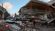 Sýrii a Turecko zasáhlo ničivé zemětřesení