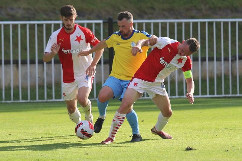 Slavia B hrála v uplynulé sezoně ČFL třeba s Rakovníkem