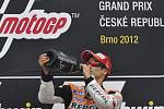 MotoGP kraloval ve Velké ceně České republiky Dani Pedrosa.