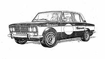 VAZ 2103 Rallye A 2 (1975 – 1977). Soutěžní „žigulík“ pro rallye skupinu A2. Motor o objemu 1,6 litru a výkonu 115 koní (85 kW).