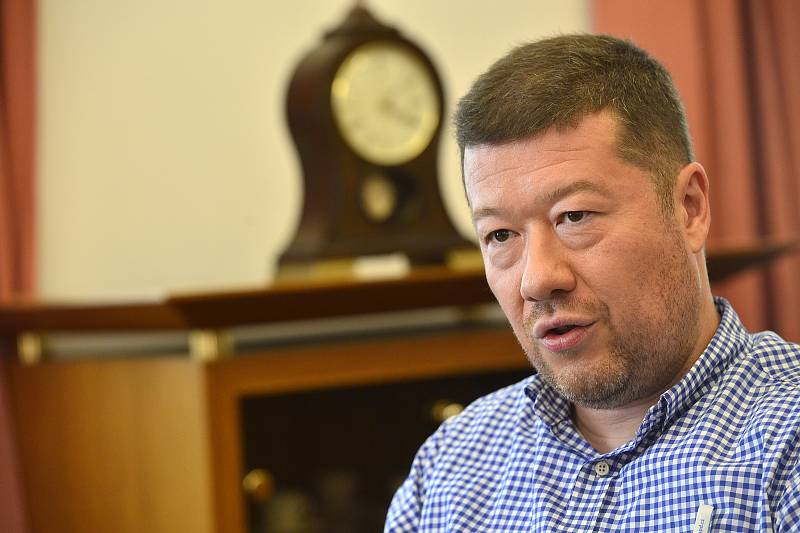 Předseda SPD Tomio Okamura