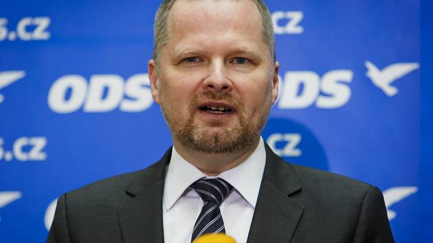 Předseda ODS Petr Fiala. 