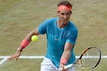 Rafael Nadal na turnaji ve Stuttgartu.