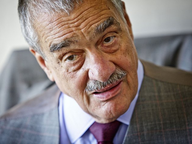 Předseda TOP 09 Karel Schwarzenberg.