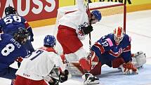 Čeští hokejisté vstoupili do mistrovství světa ve Finsku zápasem proti Velké Británii.