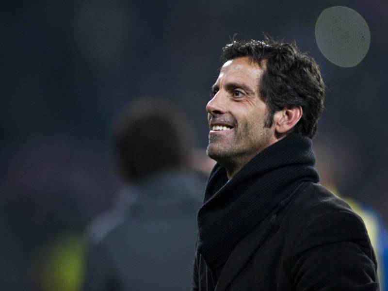 Trenér Quique Sánchez Flores.