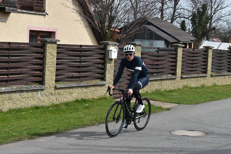 Cyklisté v Jeseníkách a na Krnovsku