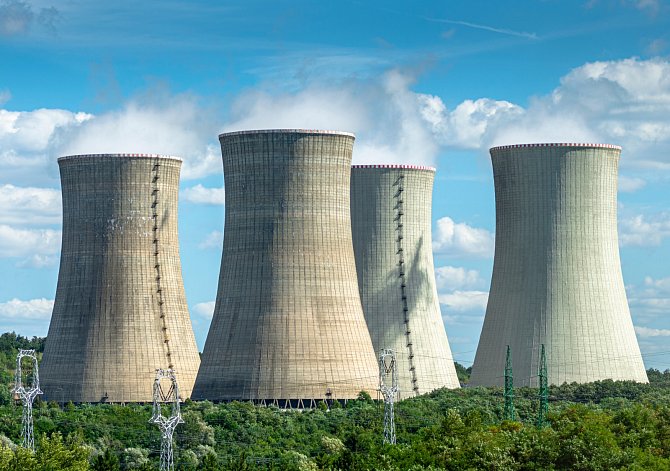 Jaderná elektrárna - Ilustrační foto