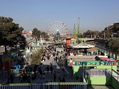 Kabul City Park, oáza barev v jinak šedé, betonové afghánské metropoli, přitáhl od svého říjnového otevření desetitisíce návštěvníků.