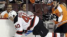 Útočník Petr Sýkora v kempu Devils dokázal, že by se v NHL neztratil.