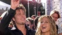 Jennifer Aniston a Brad Pitt