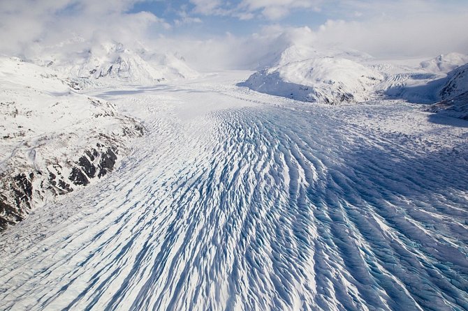Ledovec Knik je součástí Chugachského státního parku
