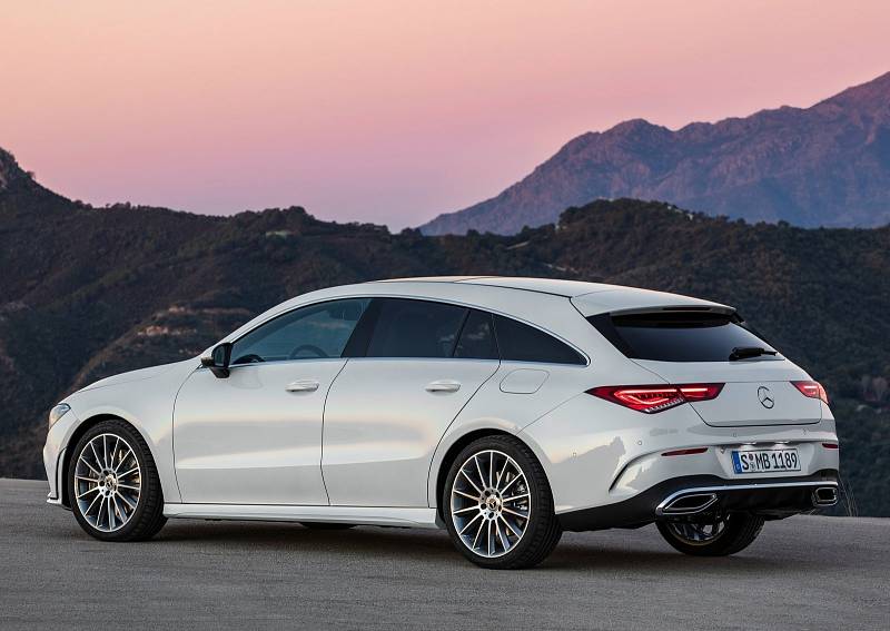 MercedesCLA Shooting Brake pojme od 505 do 1370 litrů. Cena začíná na 745 360 Kč