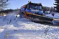 Dopravu v Česku komplikuje sníh i silný vítr