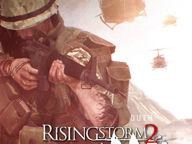 Počítačová hra Rising Storm 2: Vietnam.