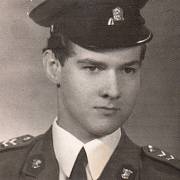 Jakub Sviták na vojenské škole v roce 1971