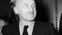 Julius Streicher během Norimberského procesu