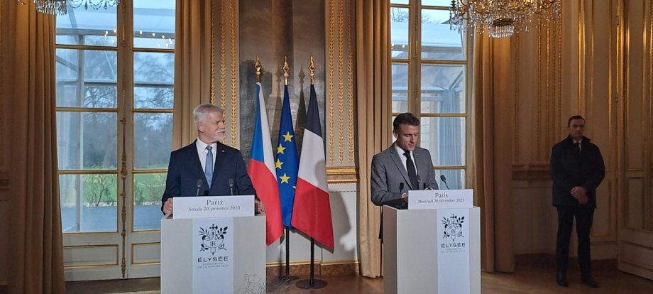 Návštěva českého prezidenta Petra Pavla v Paříži