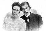 Theodor Liebig s manželkou