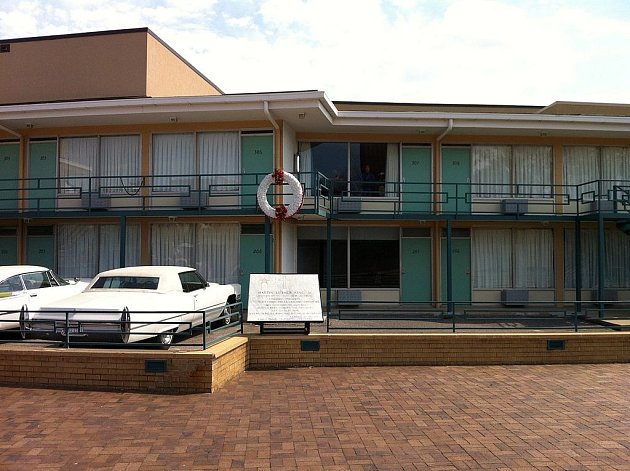 V Motelu Lorraine, kde byl zavražděn Martin Luther King, je dnes zřízeno Národní muzeum občanských práv