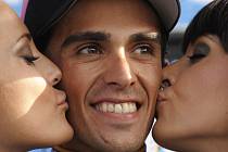 Alberto Contador zvládl časovku na jedničku.