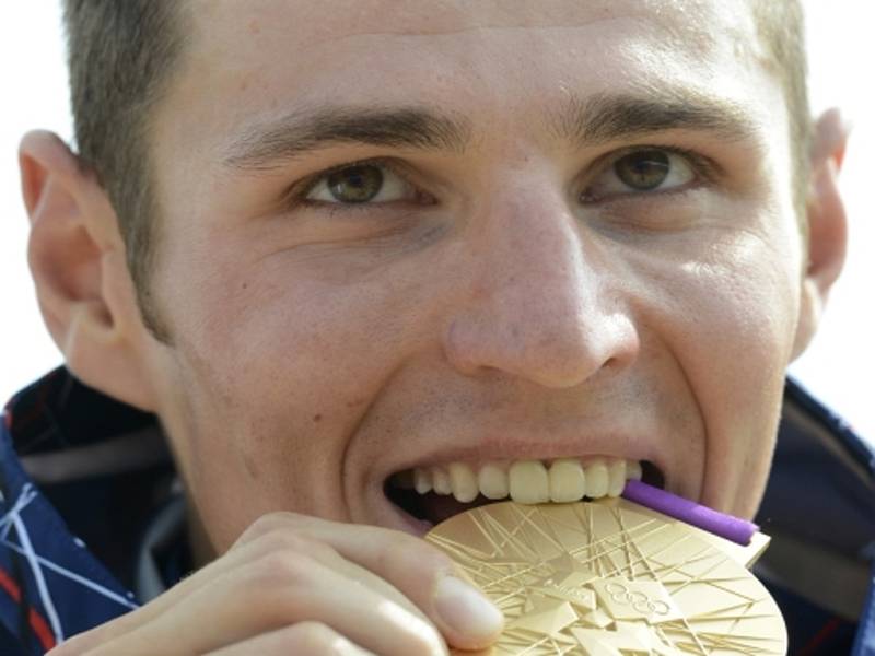 Biker Jaroslav Kulhavý vybojoval olympijské zlato.