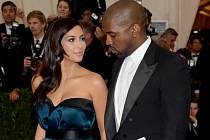 Kanye West a Kim Kardashian.