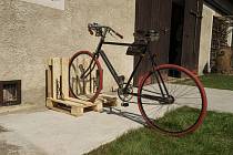 Výroba stojanu na kolo podle Ládi Hrušky