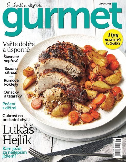 Lednové číslo časopisu Gurmet.