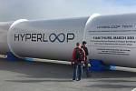 Koncept vysokorychlostního transportního systému Hyperloop. Ilustrační foto.