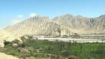 Pohled do údolí Chincha.