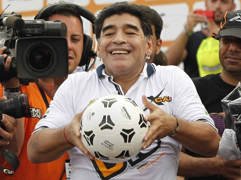 Argentinská fotbalová legenda Diego Maradona před finále mistrovství světa věří svým krajanům.