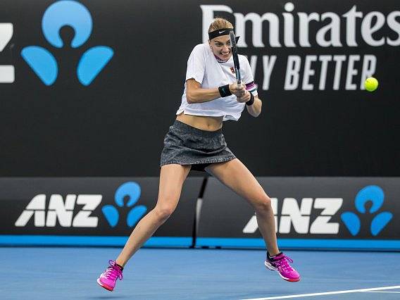 Petra Kvitová na Australian Open.