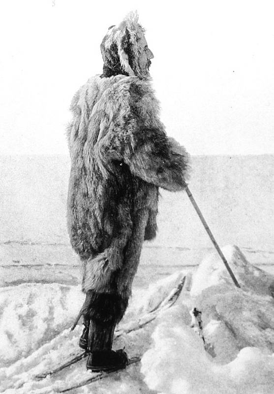 Roald Amundsen ve Svartskogu, Bunnefjorden, 7. března 1909