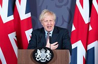 Britský premiér Boris Johnson oznamuje podrobnosti k dohodě Velké Británie a Evropské unie.