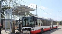 Více než polovinu vozového parku autobusů brněnského dopravního podniku tvoří vozidla jezdící na zemní plyn.