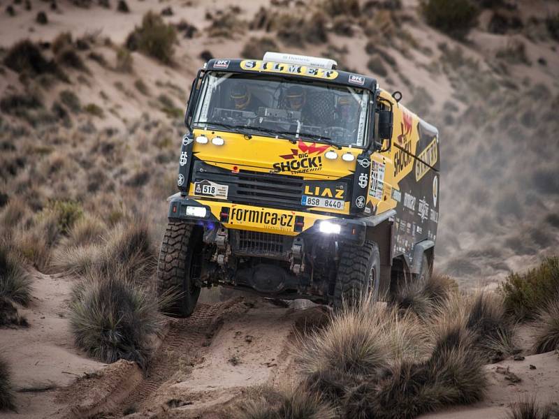 Martin Macík na Rallye Dakar 2017.