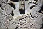 Mayské artefakty v Národním muzeu antropologie v Mexico City