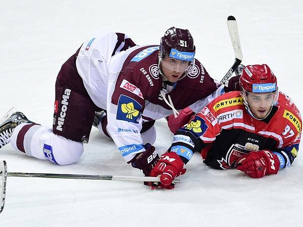 Sparta - Hradec Králové: Jan Švrček a Antonín Honejsek