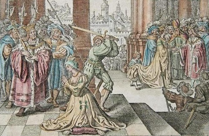 Poprava Anny Boleynové